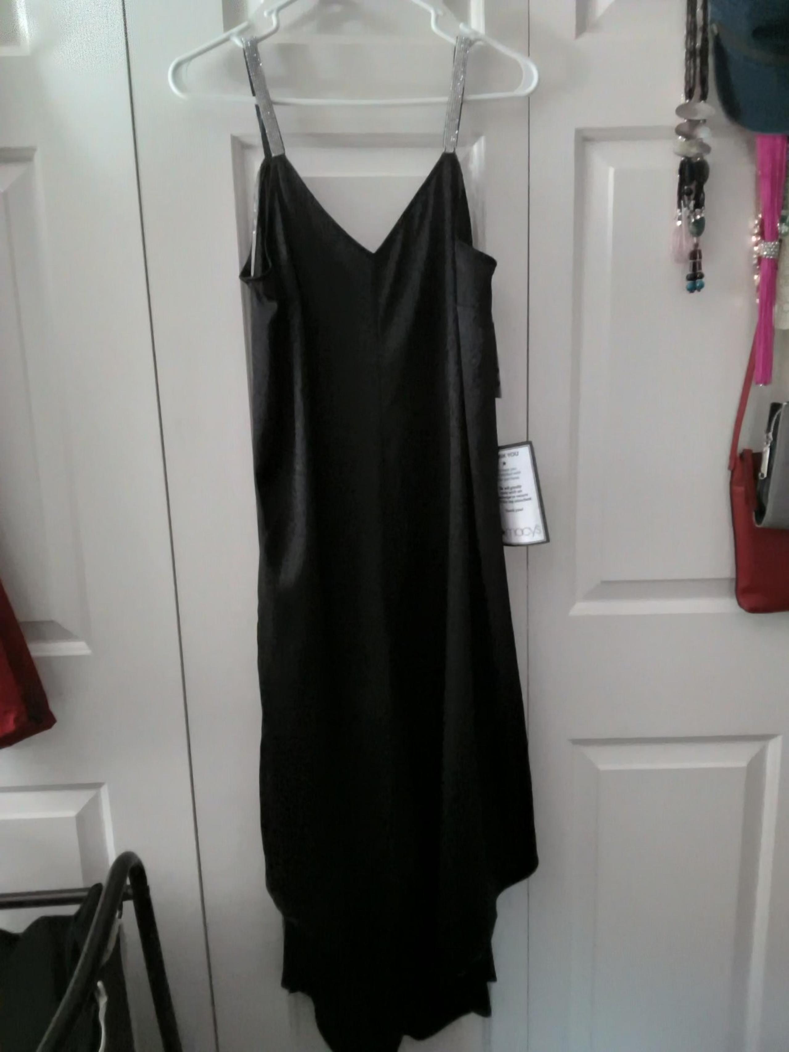 Gorgeous MSK diamante romper, Sz.Large, NWT (Macy's)