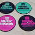 Country music awards set of 4 coasters