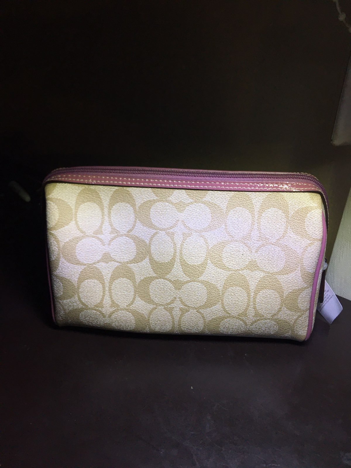Coach makeup bag (NEW)