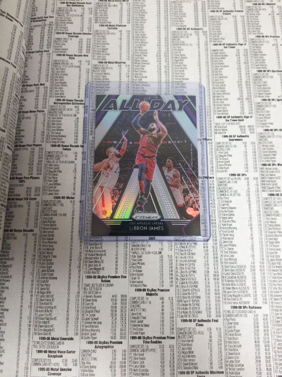 Panini Prizm 18-19 Lebron James Insert