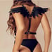Sexy Leather Harness Angel Wing Waist Bra Belt Punk Lingerie Straps Gothic