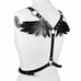Sexy Leather Harness Angel Wing Waist Bra Belt Punk Lingerie Straps Gothic