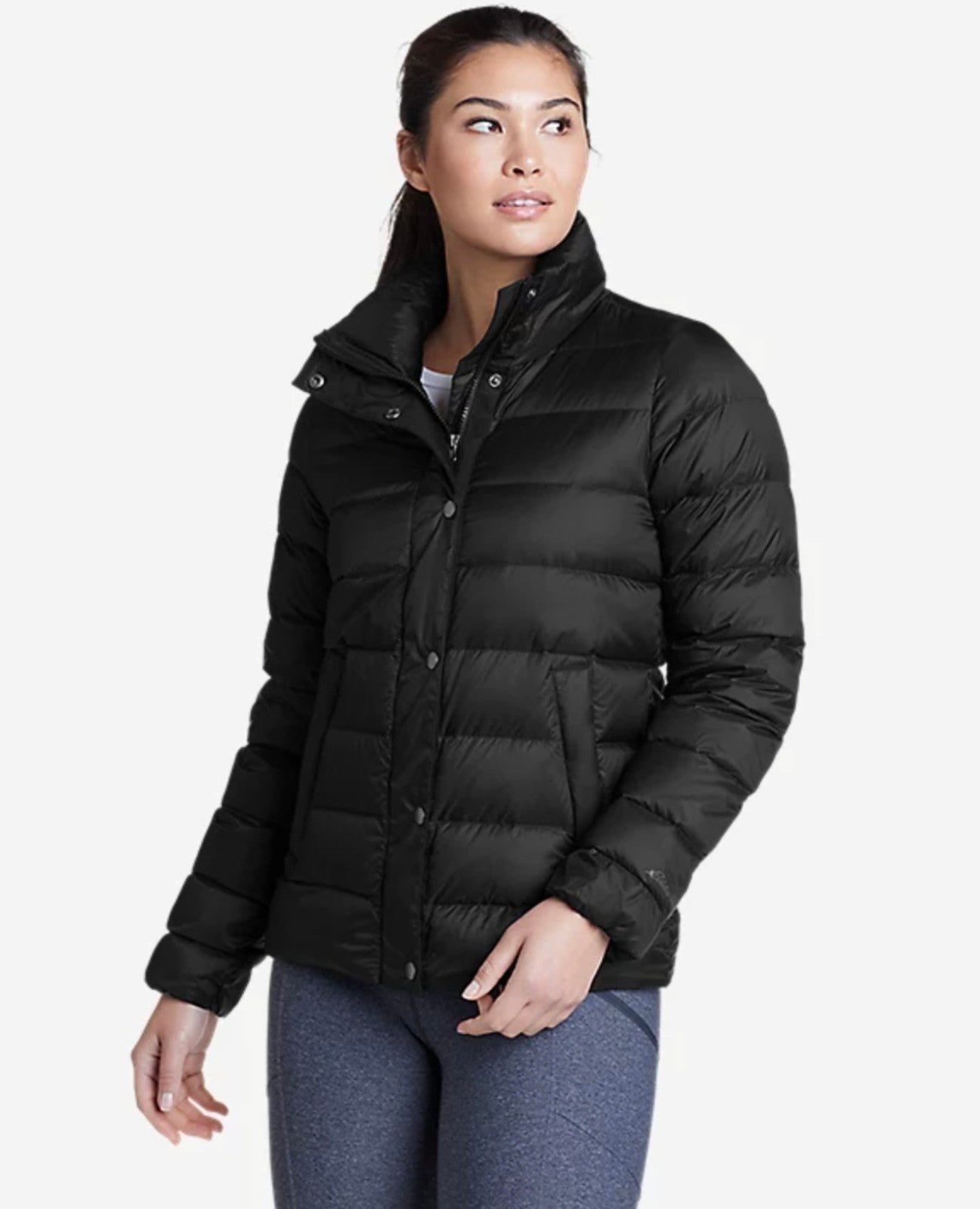 Eddie Bauer Stratustherm 650 Down Fill Puffer Jacket Coat L