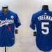 Men Dodgers FreeMan Blue MLB Jersey