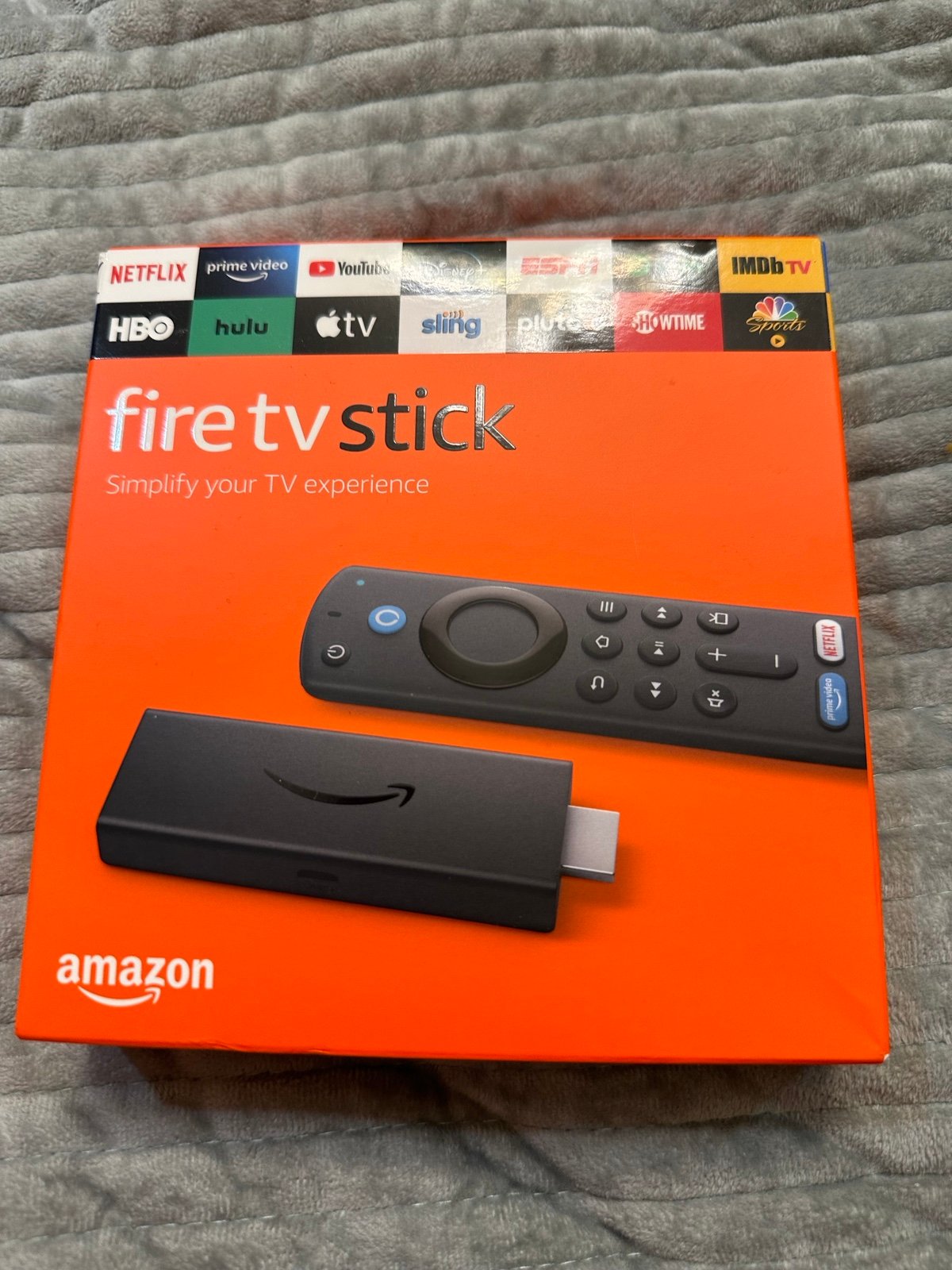 NEW Fire TV Stick with Alexa Remote (includes TV controls) HD streaming device