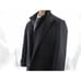 Kenneth Cole New york Men's Double breasted Quilted liner Peacoat Black Large