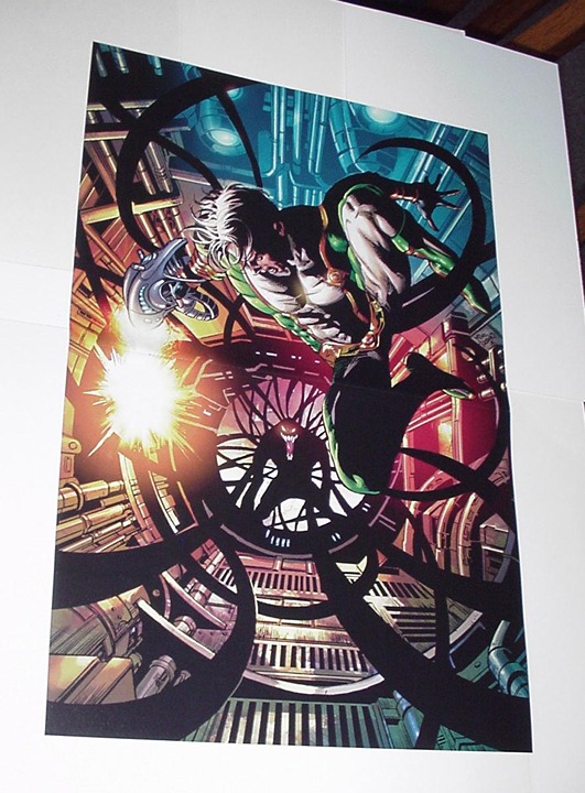 Venom Poster # 7 vs Captain Marvel Dark Avengers Reign Mike Deodato Jr