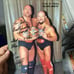 Ivan & Nikita Koloff Dual Signed 8x10 Wrestling Photo COA WWF NWA Autograph Rare