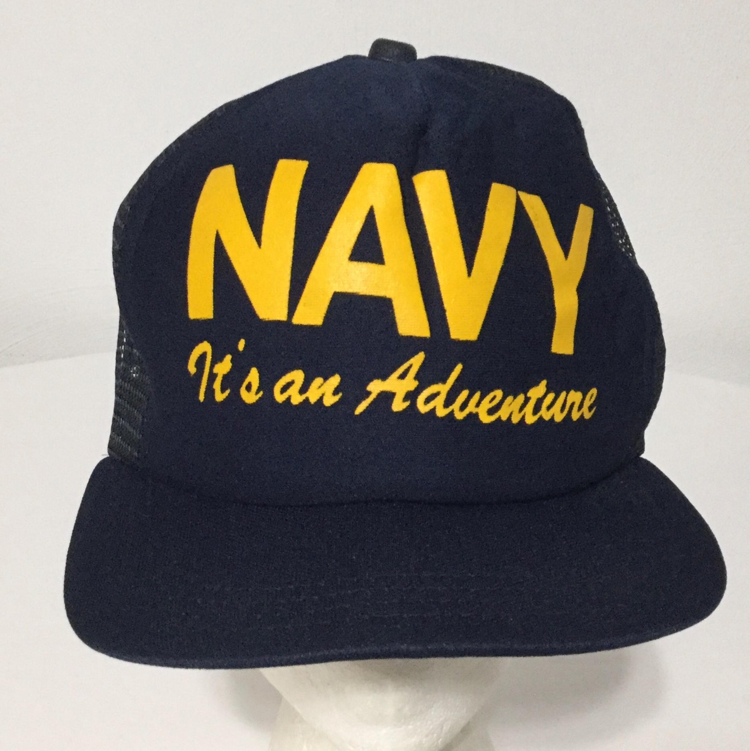 NAVY It’s an Adventure SNAPBACK Hat Cap