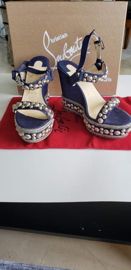 Christian Louboutin wedges