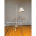 Vintage Adjustable Wrought Iron Bridge Lamp Brass Accent