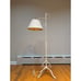 Vintage Adjustable Wrought Iron Bridge Lamp Brass Accent