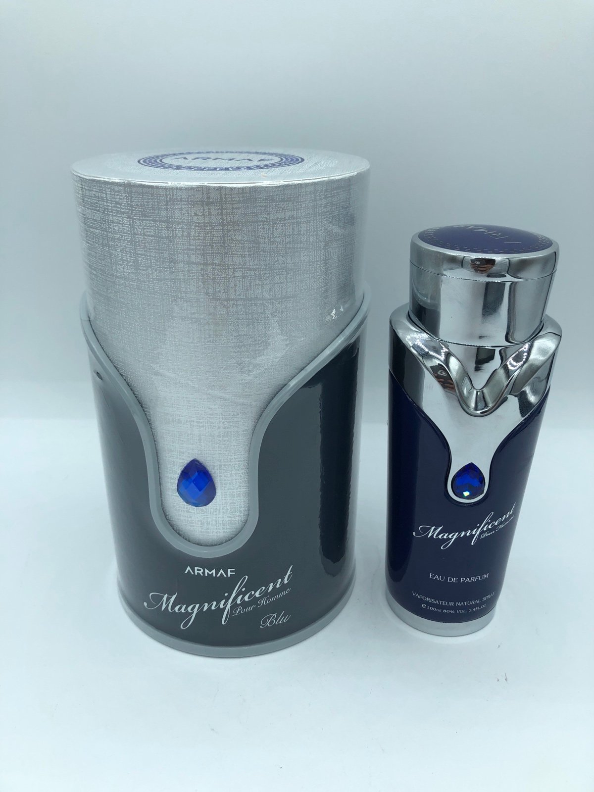 Magnificent Blu Pour Homme by Armaf for Men EDP Spray 3.4oz