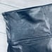 Spanx #1 best selling black faux leather leggings size large
