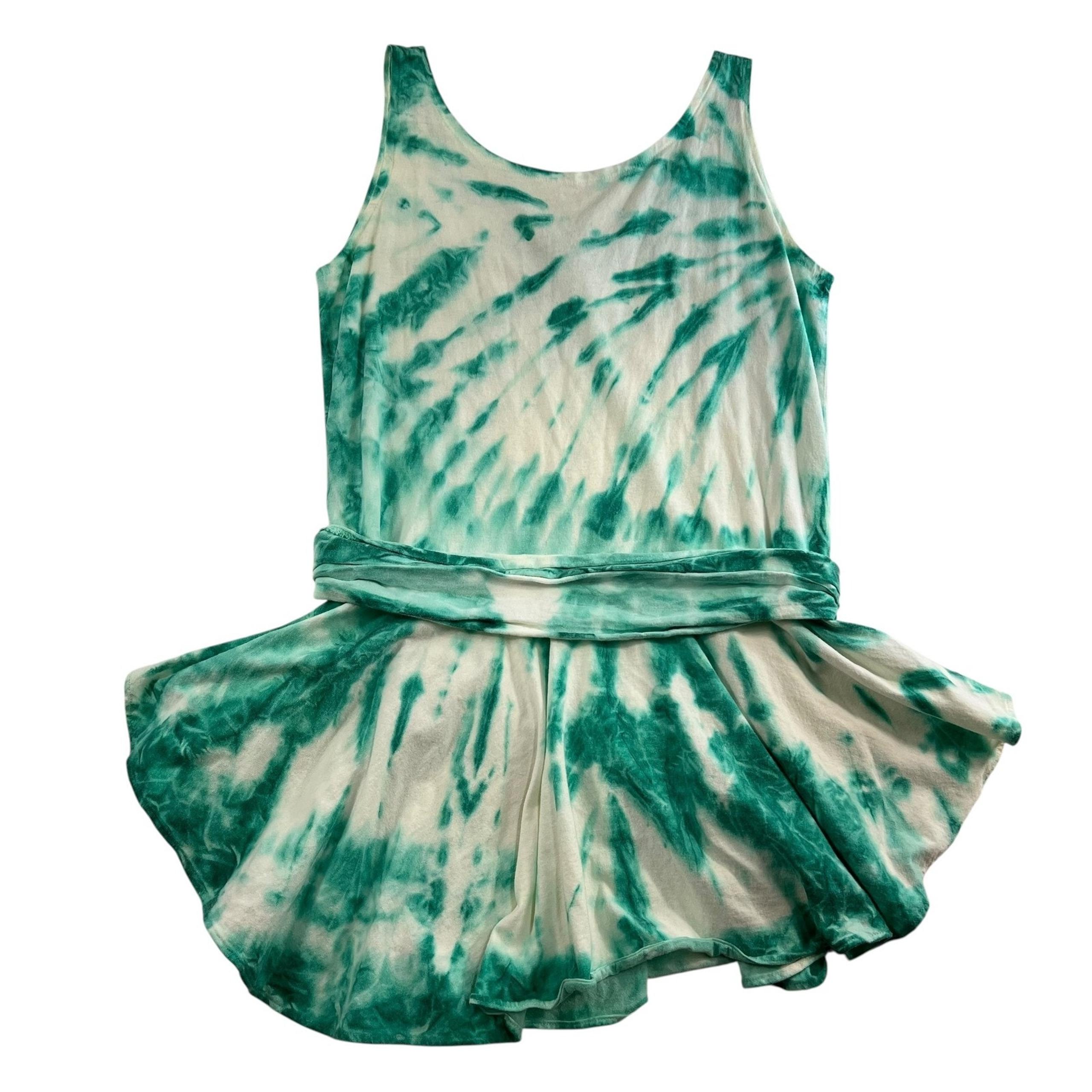 Vtg 90s In Gear L Large Tunic Top Dress Tie Dye USA Whimsy Fairycore Balletcore