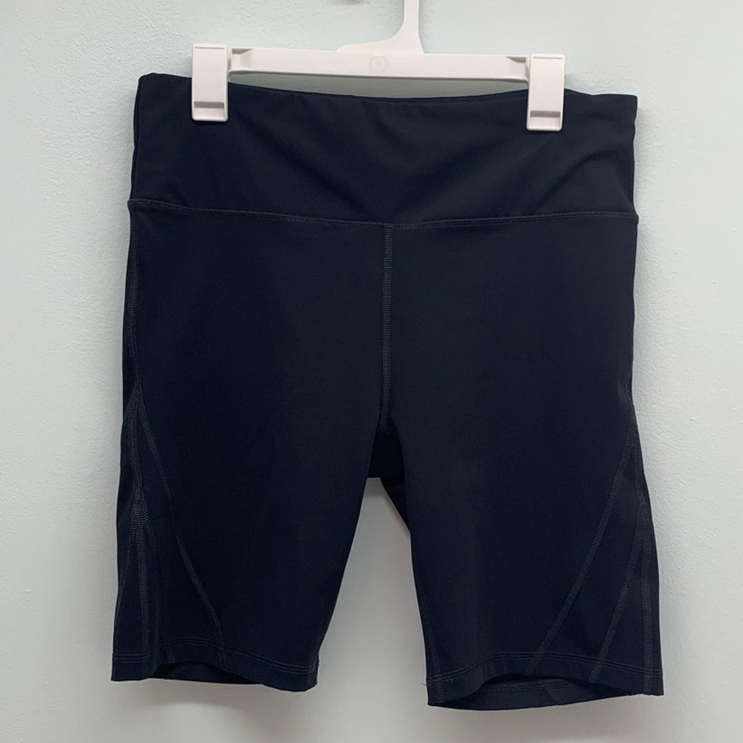 mono b Bike Shorts Black Womens size XL High Waist Front Waist Pocket Athletic