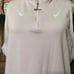 NWOT Nike NSW Swoosh Sleeveless 1/2-Zip Dress Sz XXL Regal Pink & White