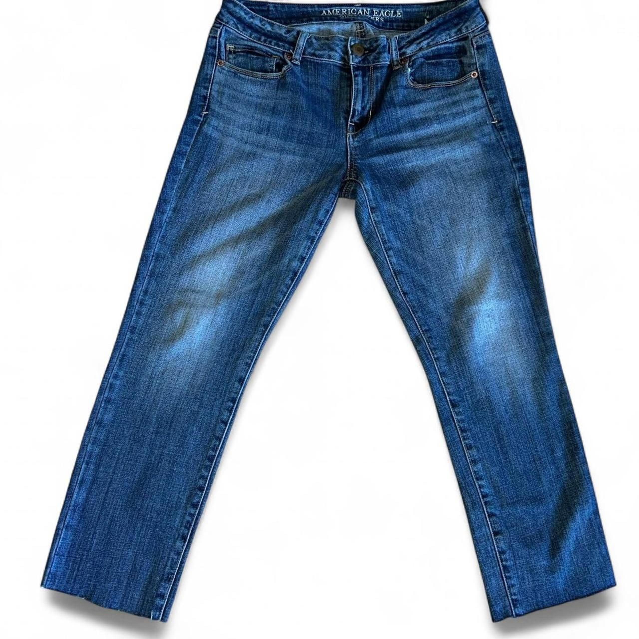 American-eagle-outfitters Women's Blue jeans size 10 cropped