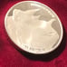 San Diego Zoo Rhinoceros 1oz Silver Commemorative Round