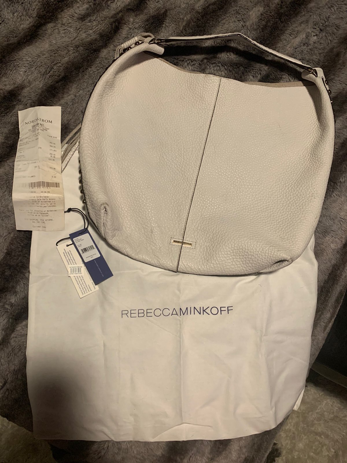 Rebecca Minkoff Purse Hobo Unlined