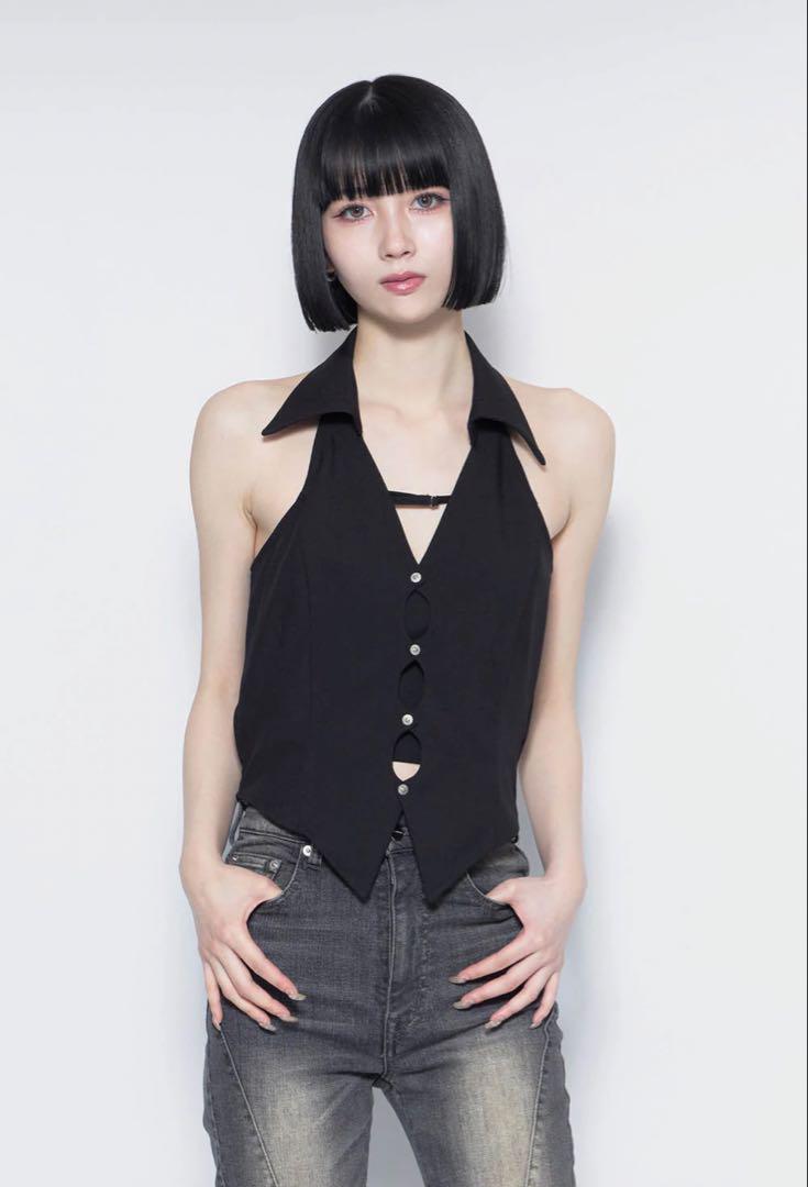 トップス theredthread S cutting halter shirt theredthread S size cutting halter shirt