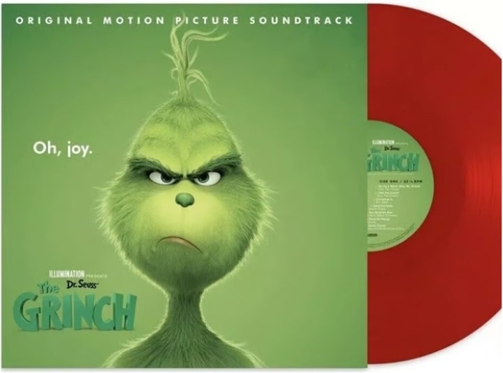 The Grinch Soundtrack LP ~ Exclusive Colored Vinyl (Red) ~ New/Sealed!