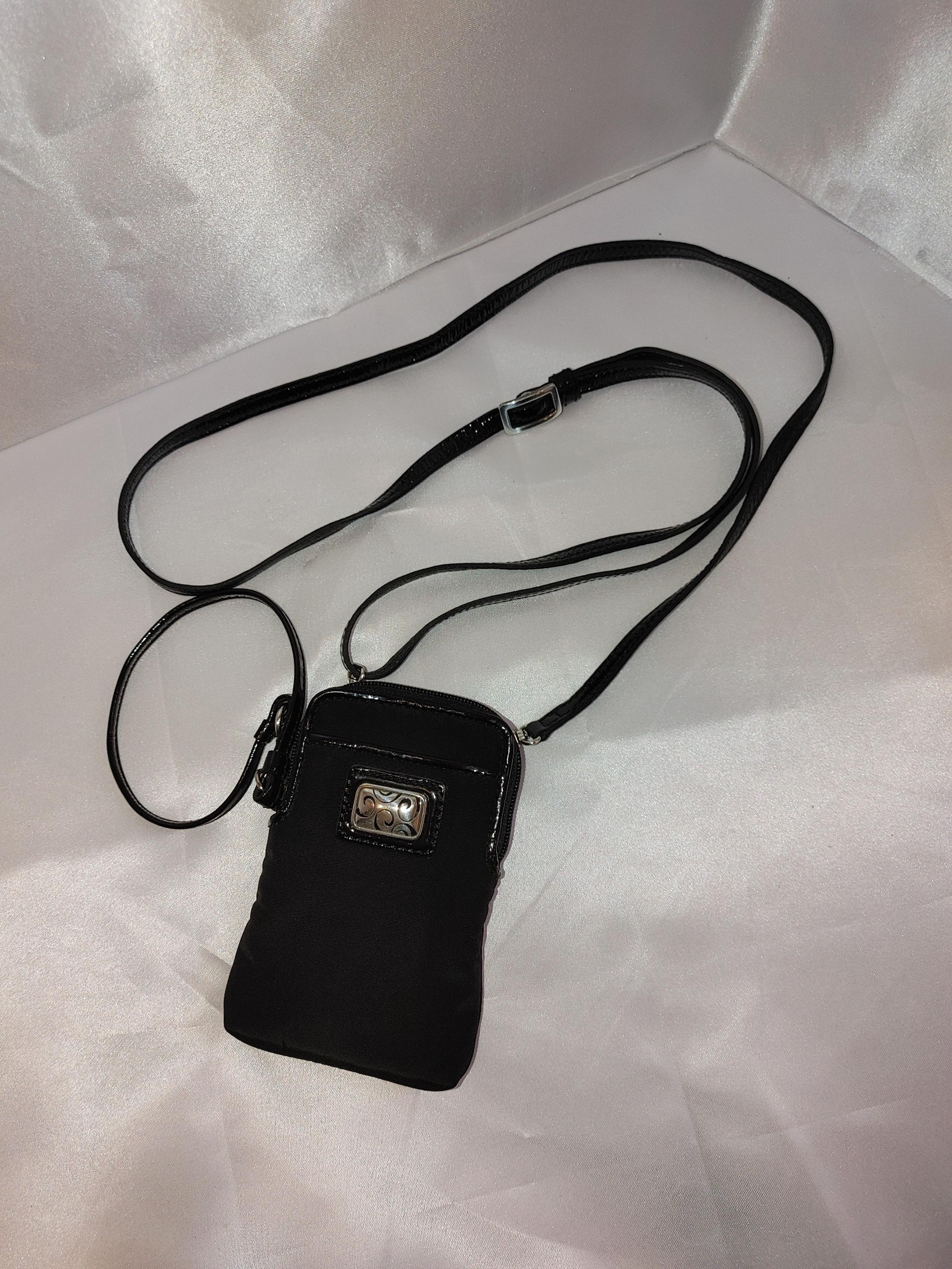 Brighton Nylon & Leather Compact Crossbody