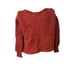 Nice Vintage Free People Red Weekend Getaway Alpaca Blend Cardigan Women's Size