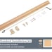 Cicada Speech Outdoor Roller Shade 6x6’ (Wheat)