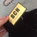 Brand new black gloves