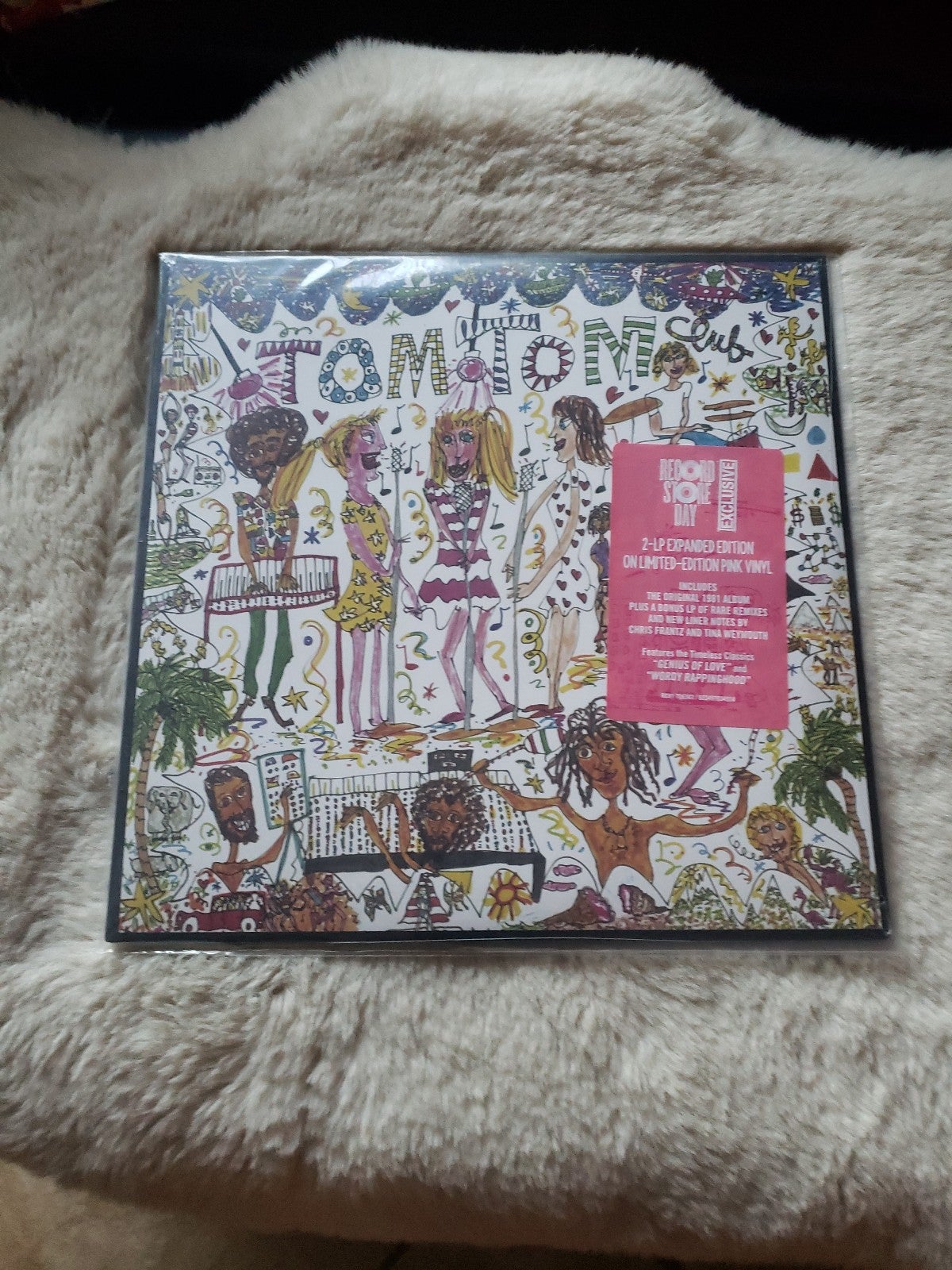 The Tom Tom Club S/T RSD 2023 Extended Version 2 LP Pink Genius Of Love SEALED!
