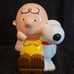 Charlie Brown and Snoopy Cookie Jar