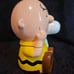 Charlie Brown and Snoopy Cookie Jar