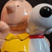 Charlie Brown and Snoopy Cookie Jar