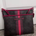 Coach red brown crossbody