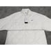 Nike Trench Coat Womens Large White Oversized Quilted Repel MSRP 165 FB8732-13