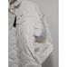 Nike Trench Coat Womens Large White Oversized Quilted Repel MSRP 165 FB8732-13
