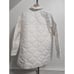 Nike Trench Coat Womens Large White Oversized Quilted Repel MSRP 165 FB8732-13