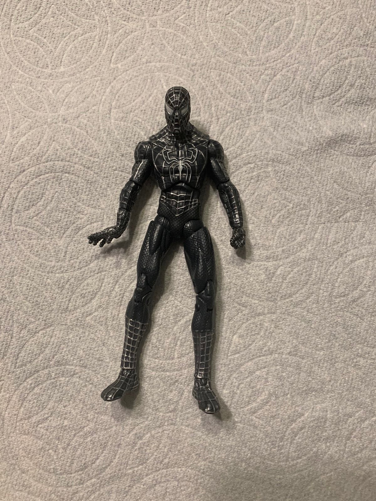 Spiderman 3 Black Suited Figure *Rare*