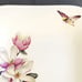 Butterfly and Floral Serving Dish, England, Vintage 2-Handled Bowl
