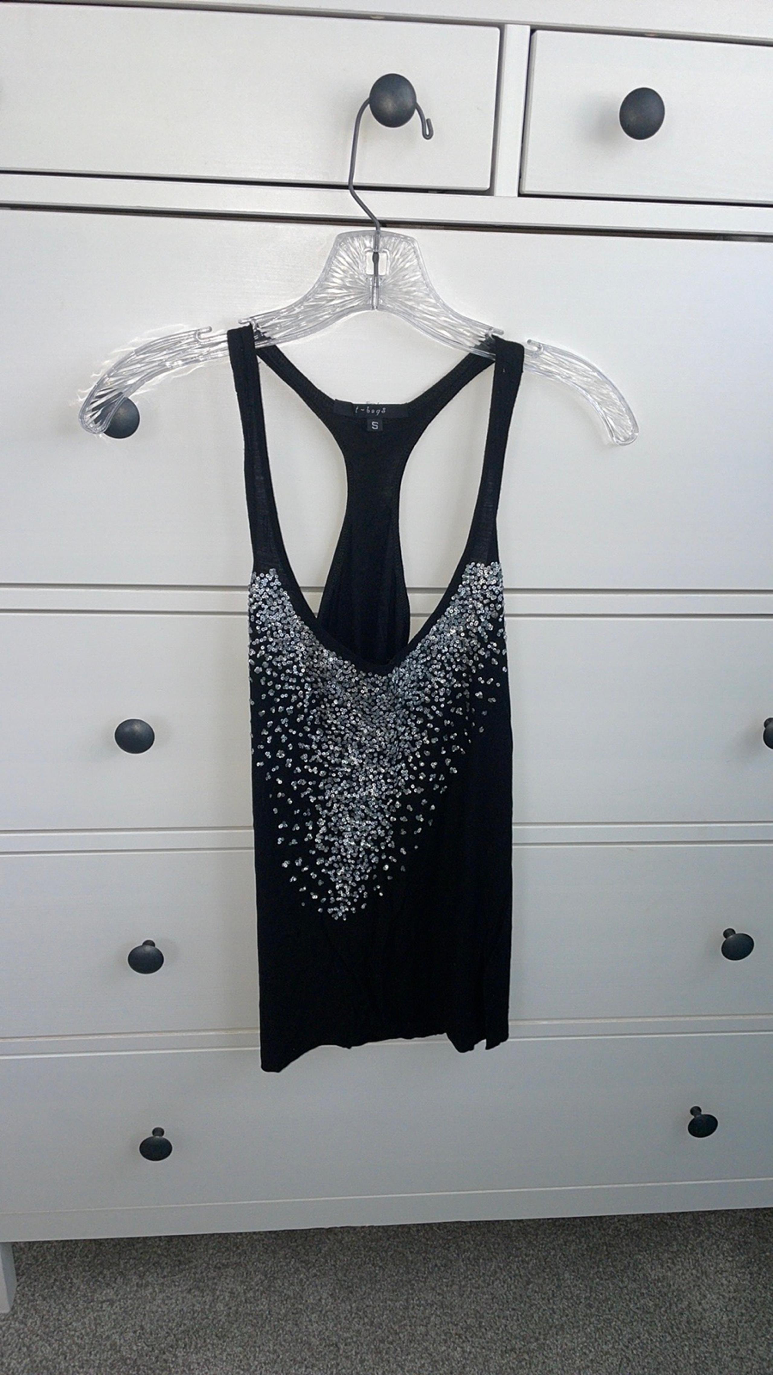 t-bags sequin tanktop