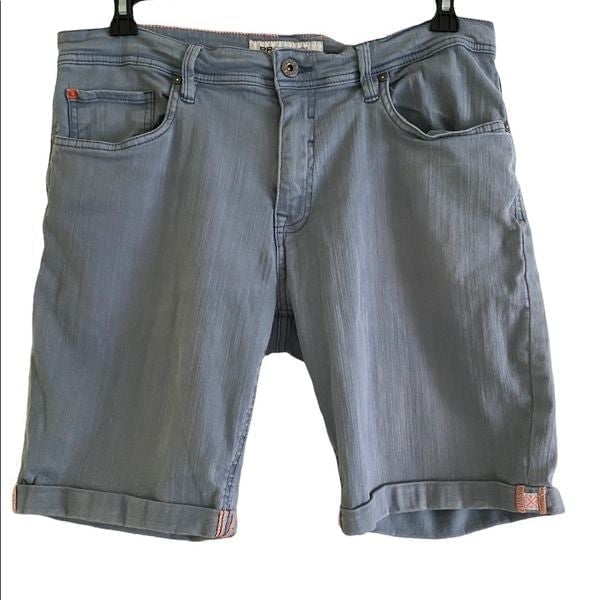 PRO JEK RAW VINTAGE SHORTS LIGHT INDIGO SIZE 36