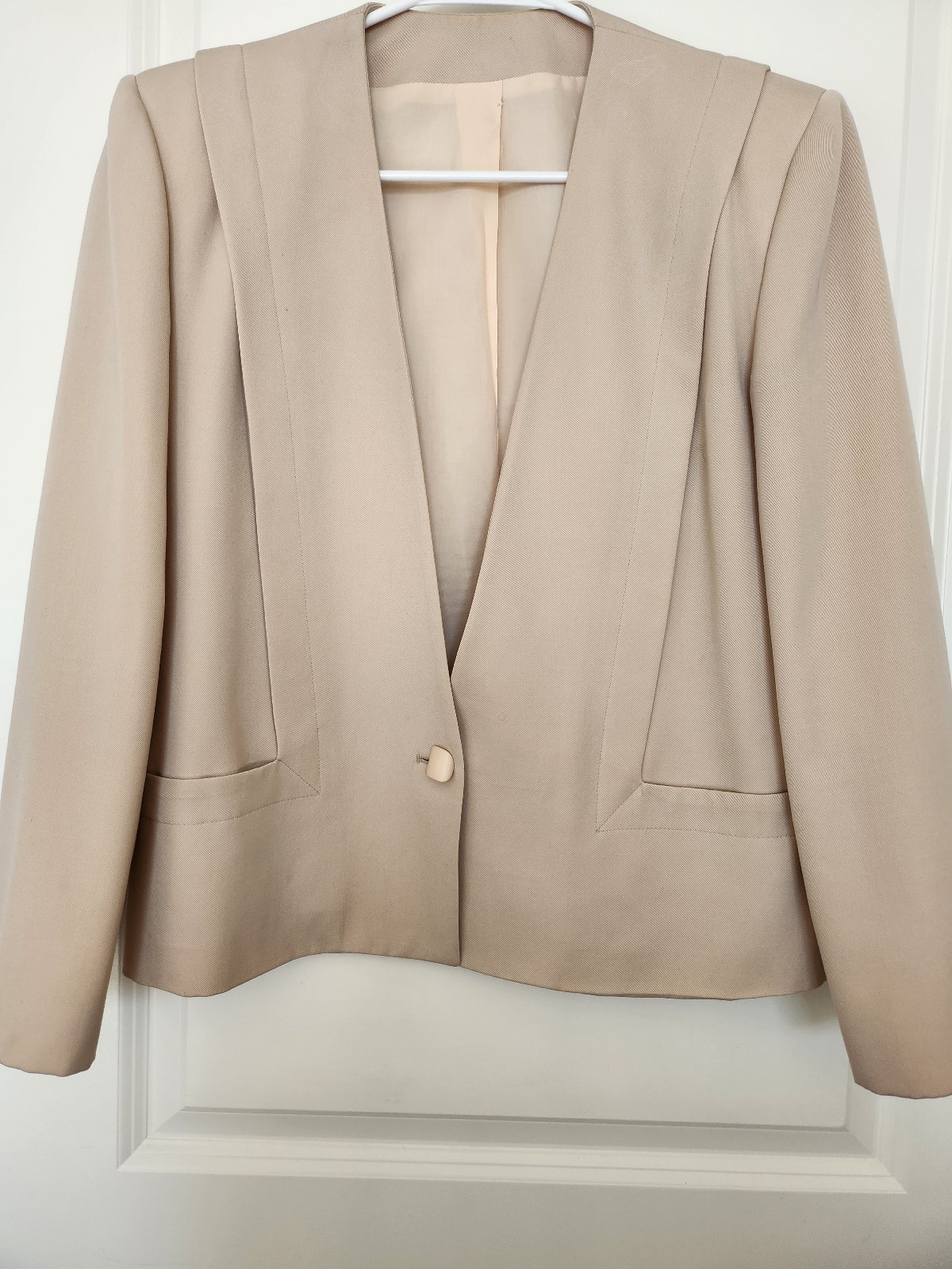 Paul Stanley 100 wool beige blazer