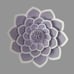 Cicely Style Paper Flower - 18 Diameter - Wall Hanging - 3D Wall Hanging
