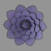 Cicely Style Paper Flower - 18 Diameter - Wall Hanging - 3D Wall Hanging