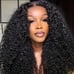38 Inch curly hair kinky hair wig high quality human hair