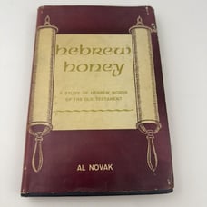 Hebrew Honey: Old Testament Hebrew Words Study - Al Novak 1965 First Edition