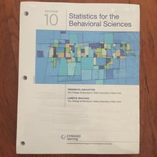 Statistics For The Behavioral Sciences