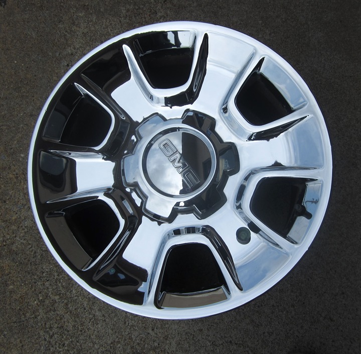 18 2014 15 16 GMC SIERRA 6 Spoke Pickup Chrome Wheel Rim