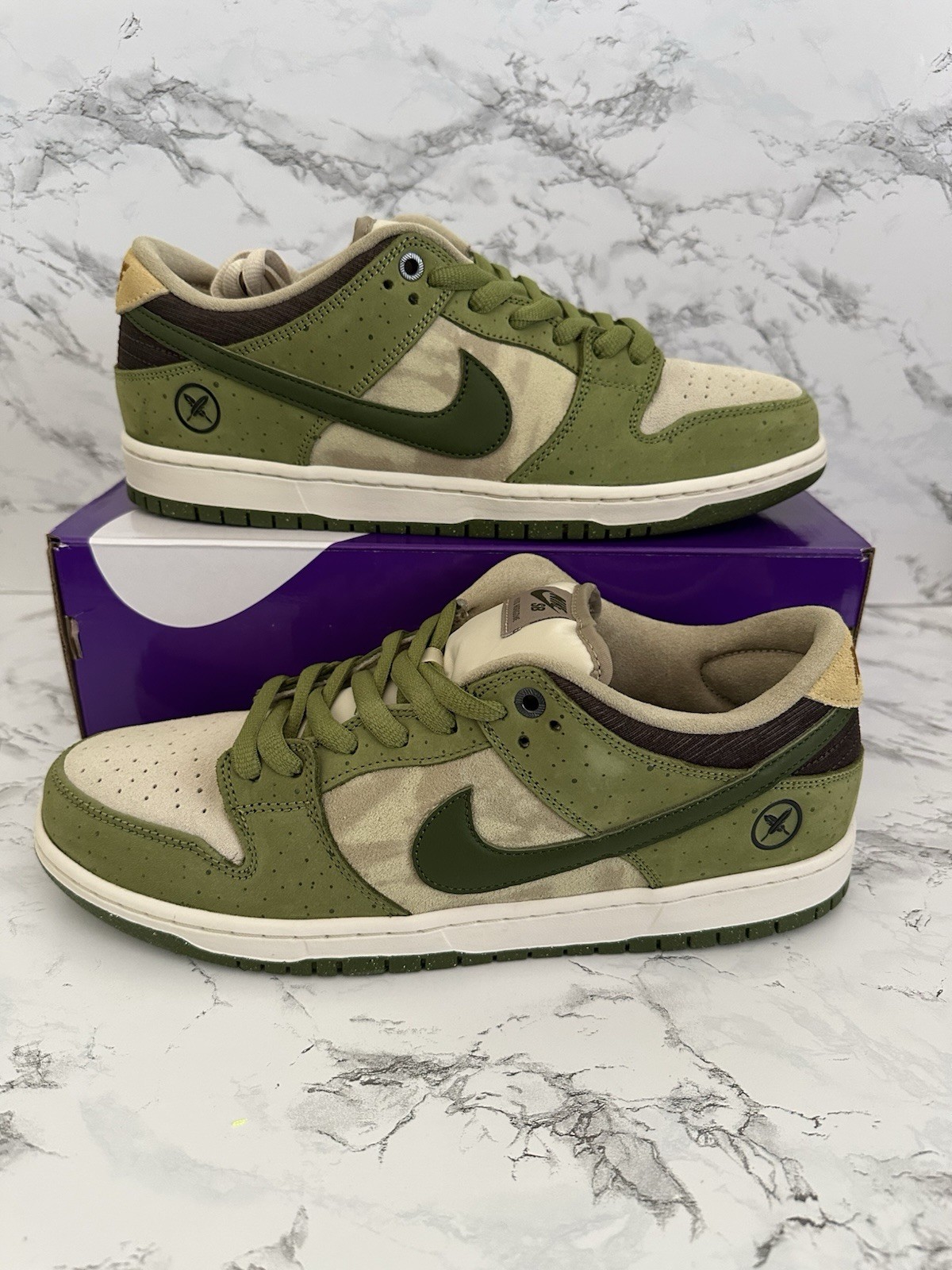 Nike SB Dunk Low Yuto Horigome Asparagus Matcha Shoes HF8022-300 Men’s Size 12